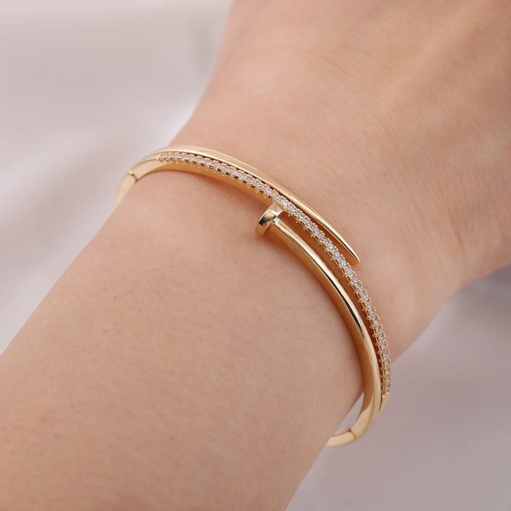 Nail Shaped Bracelet